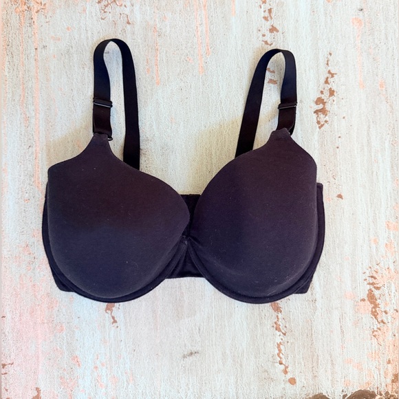 🖤 Fruit of the Loom Black Full Coverage Underwire Bra 36DD - Picture 1 of 5
